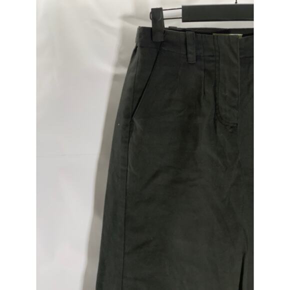 NEED Women's Black Solid Cotton-Linen Wide-Leg Pant SZ XS - Picture 3 of 11
